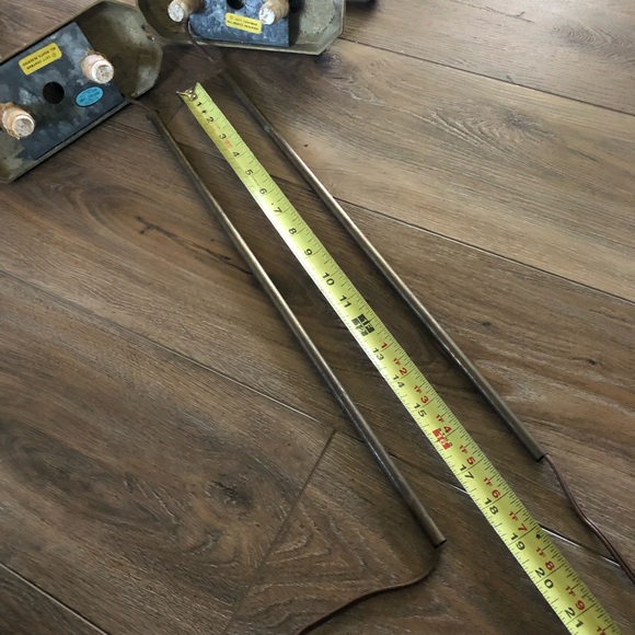 Vintage Solid Brass Swing-Arm Wall Lamps – Set of 2 - Chapman 1977 - Picture 8 of 12